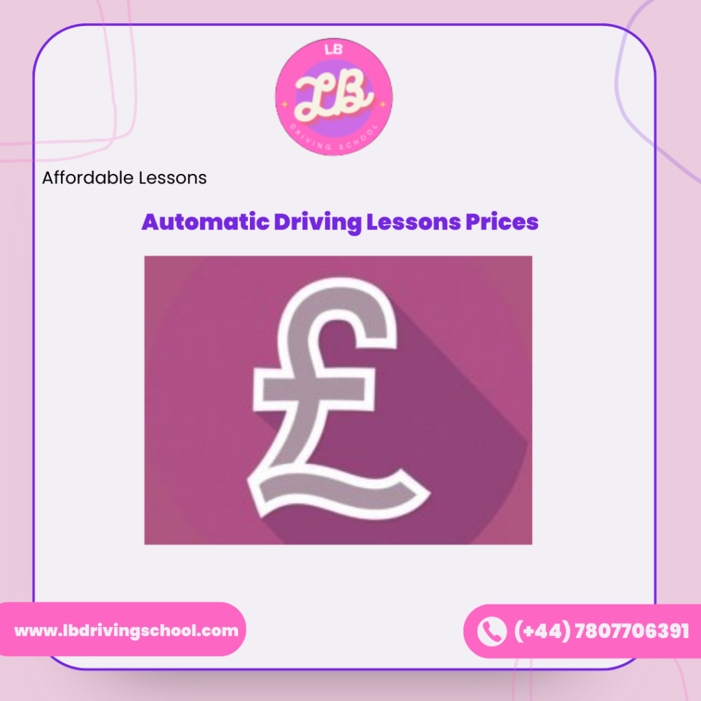 Automatic Driving Lessons Prices